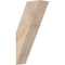 Ekena Millwork 5 1/2"W x 12"D x 24"H Traditional Smooth Knee Brace, Douglas Fir BRC06X12X24TRA00SDF - alternate 1